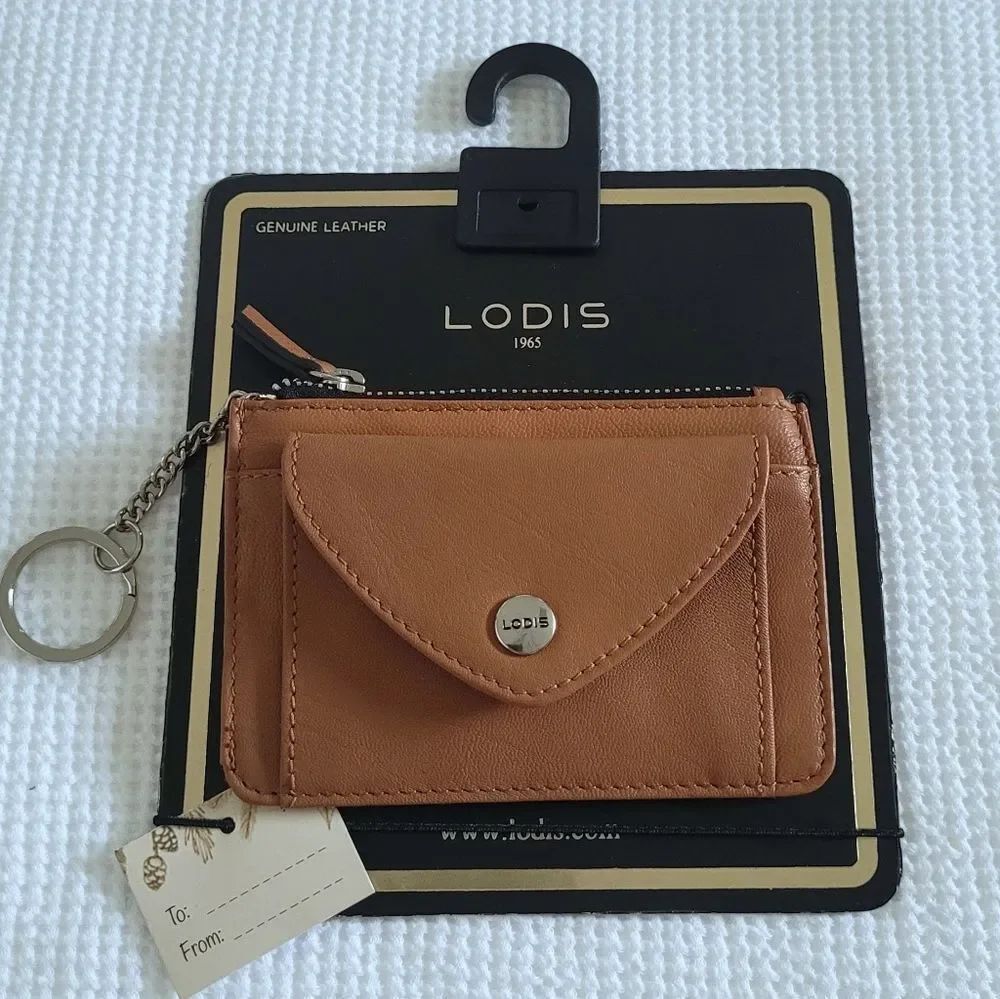 Lodis "Paige" Card💳 Case with Key🔑 Ring💍